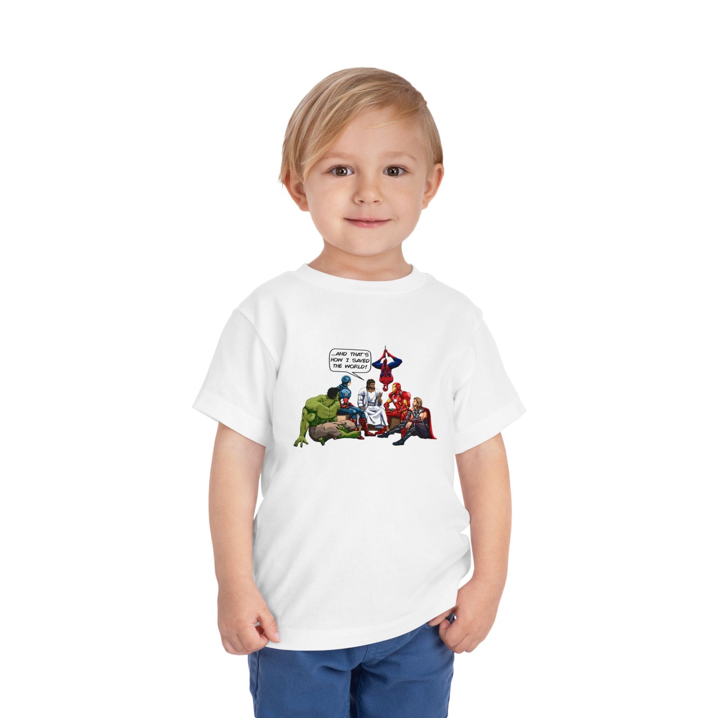 Jesus Saved the World Toddler T-Shirt