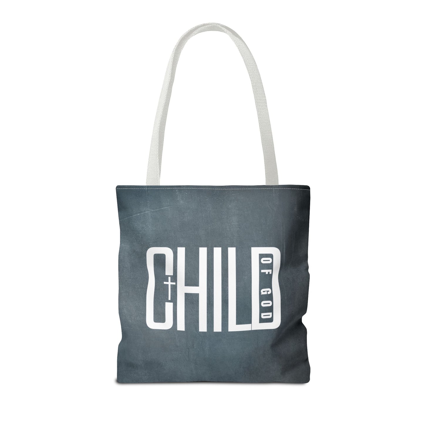 Child of God Blue Tote Bag