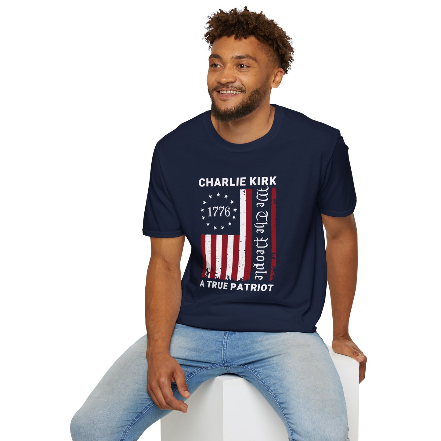 Charlie Kirk Unisex Softstyle T-Shirt