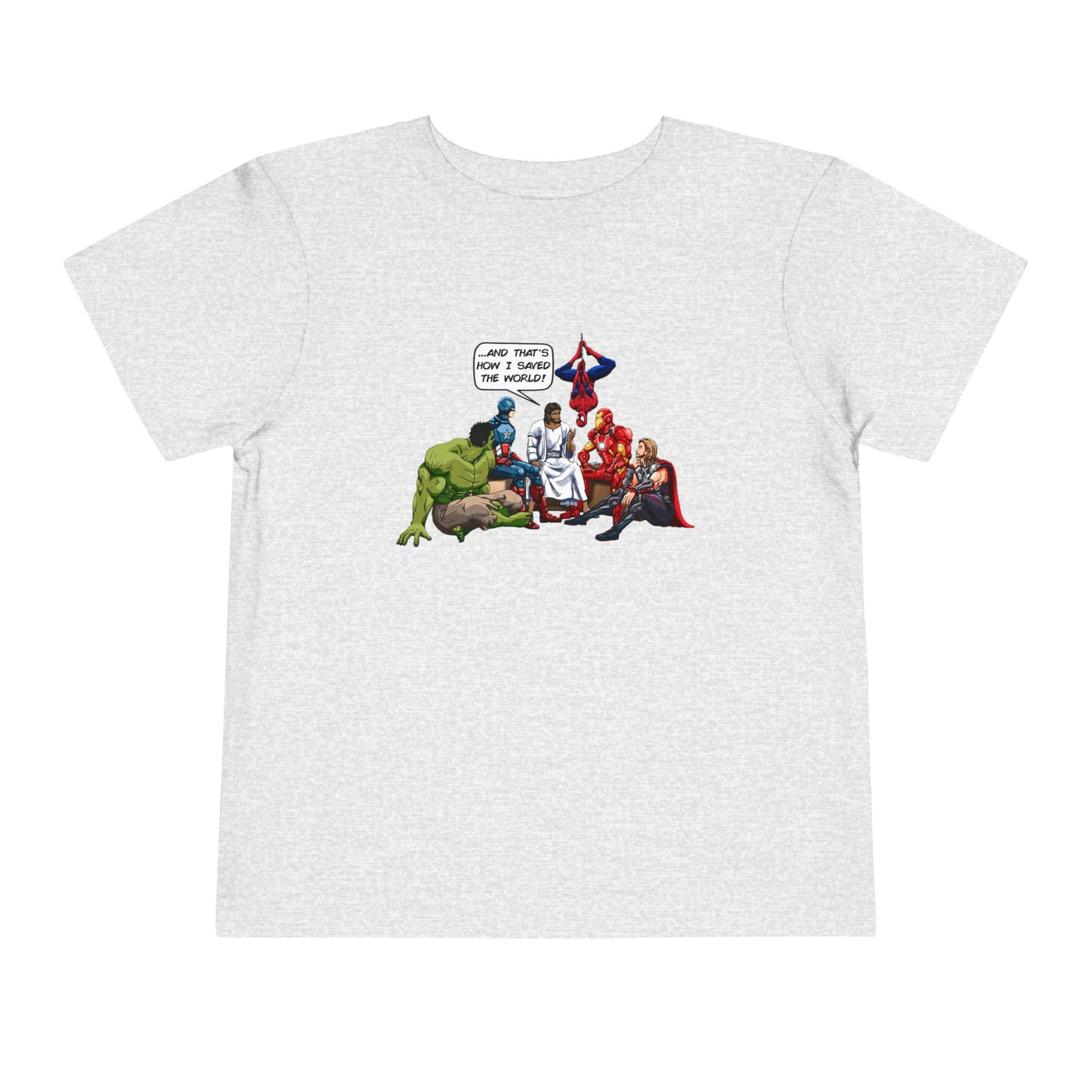 Jesus Saved the World Toddler T-Shirt