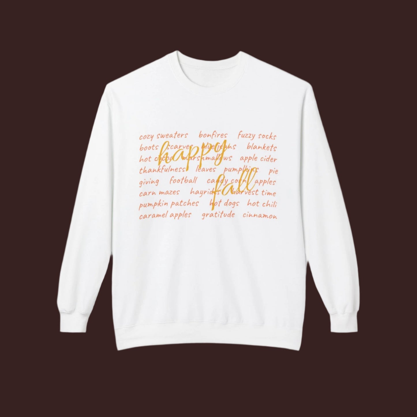 Happy Fall Softstyle Fleece Sweatshirt
