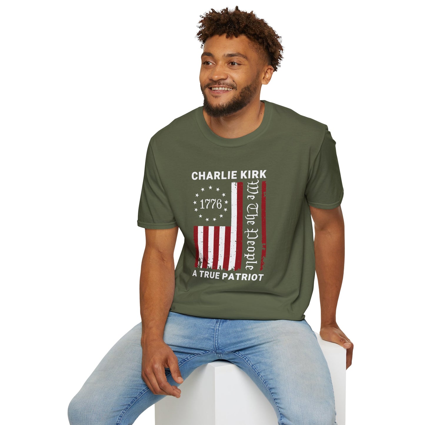 Charlie Kirk Unisex Softstyle T-Shirt