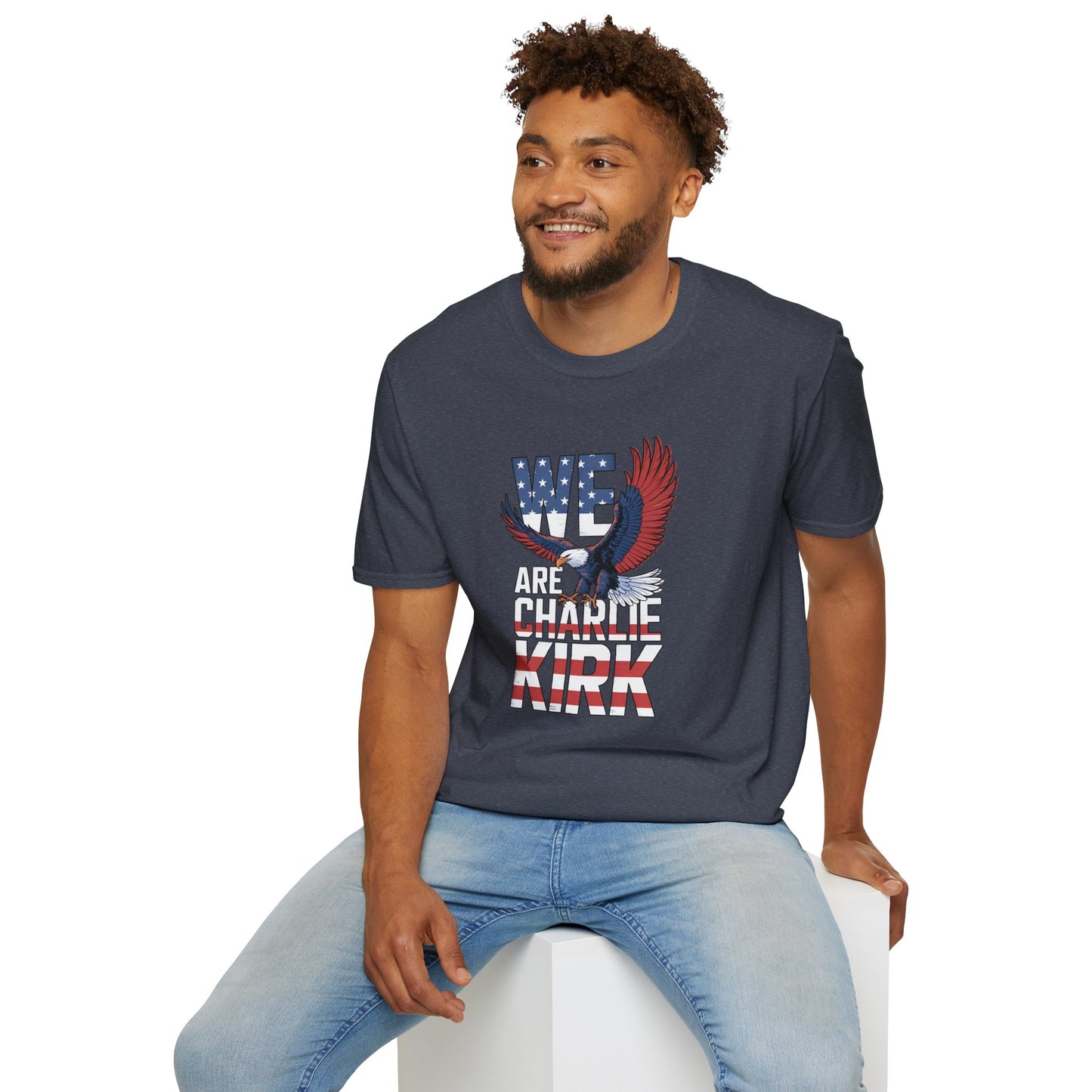 We Are Charlie Kirk Softstyle T-Shirt