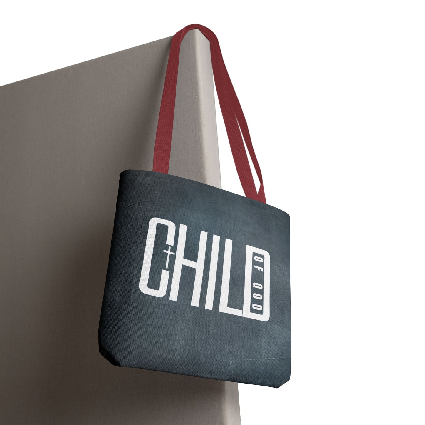 Child of God Blue Tote Bag
