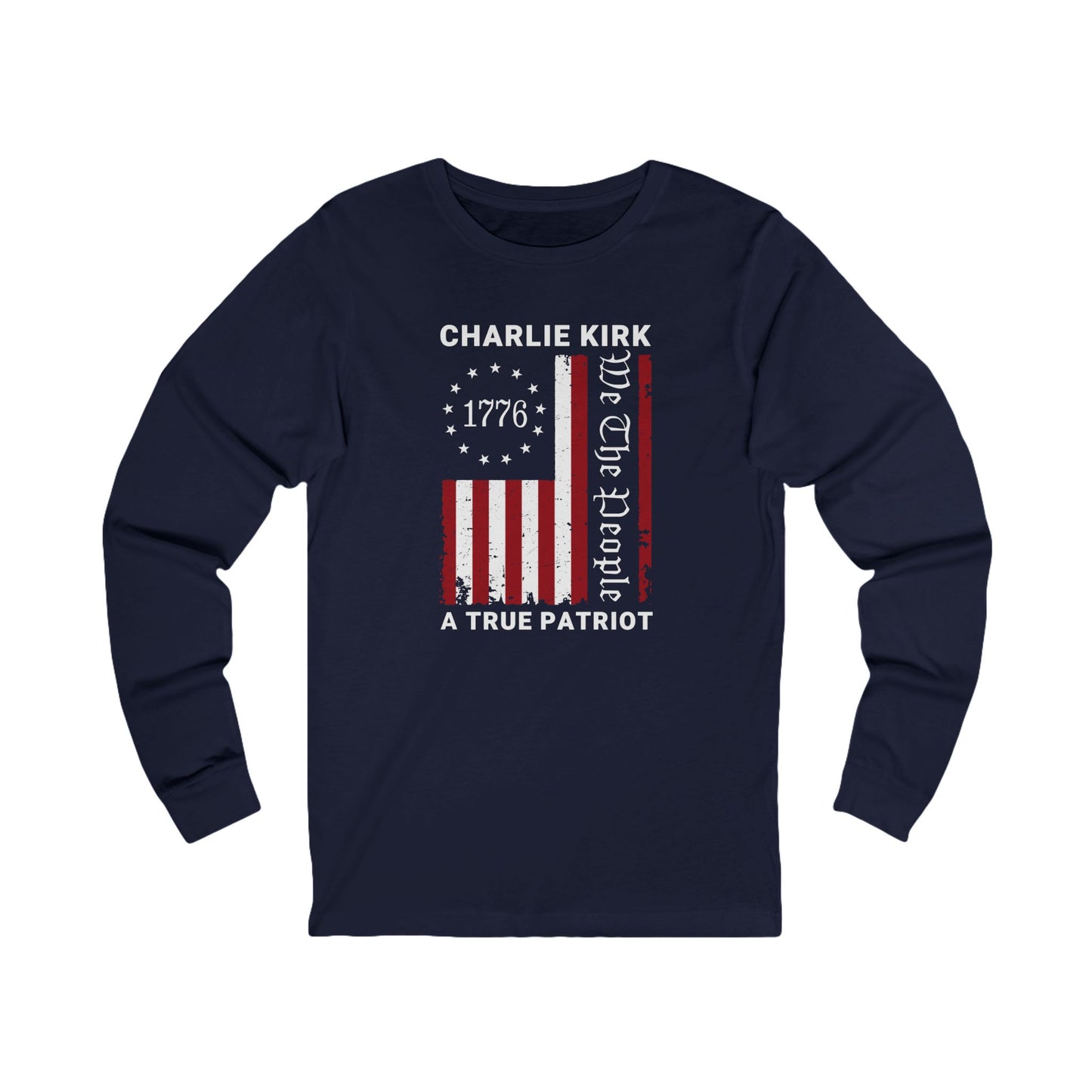 Charlie Kirk Long Sleeve Tee