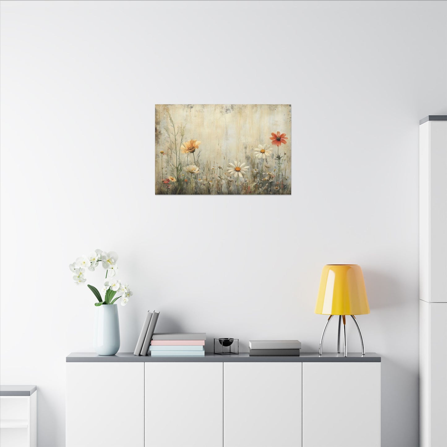 Wildflower Field Canvas Wall Art