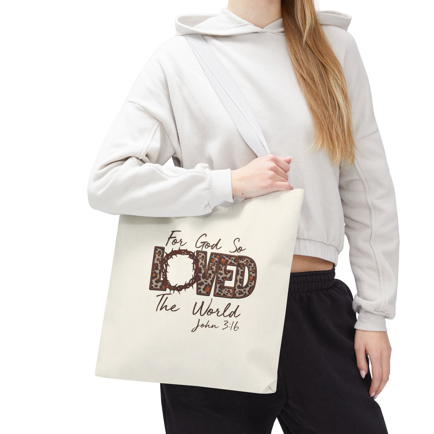 For God So Loved Tote Bag