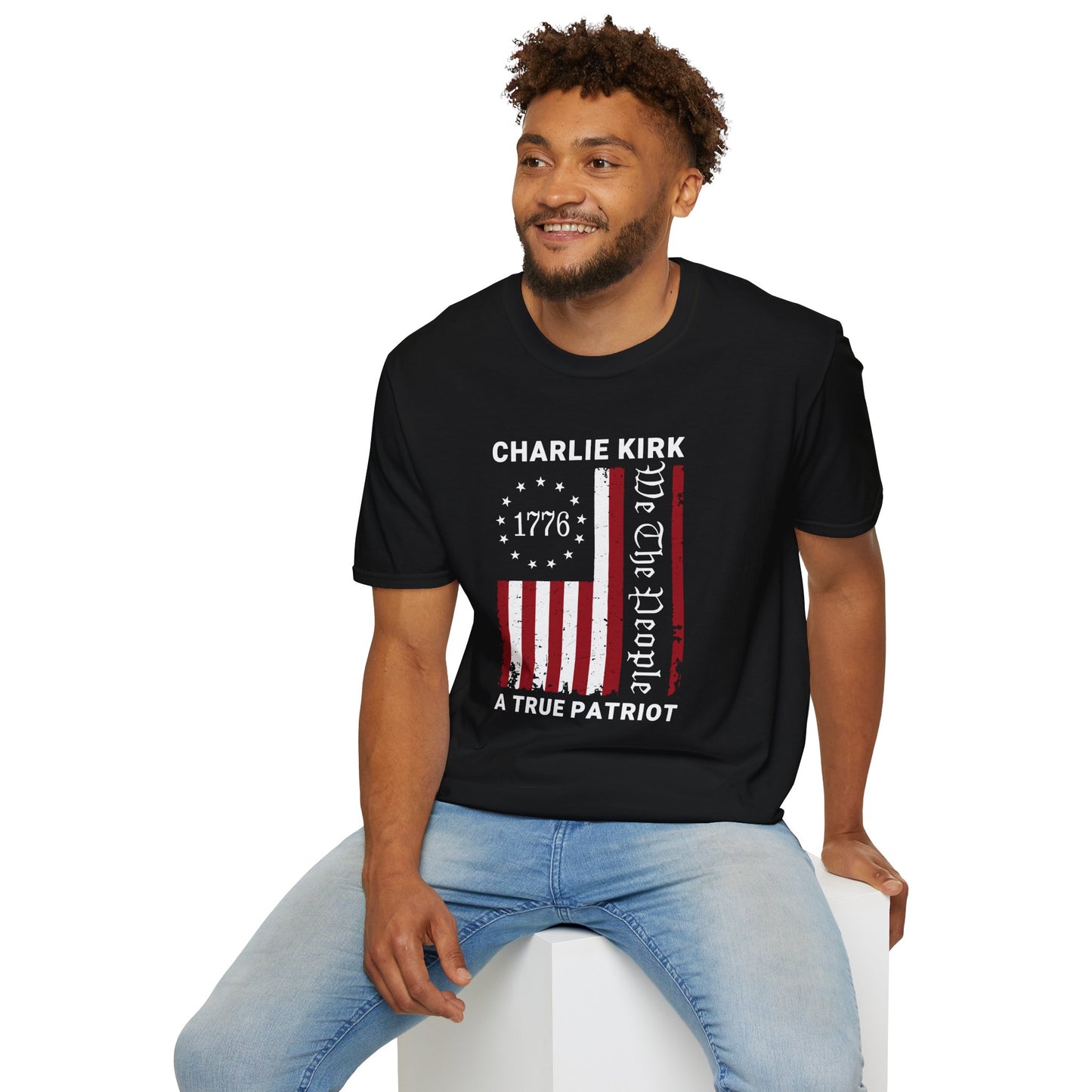 Charlie Kirk Unisex Softstyle T-Shirt