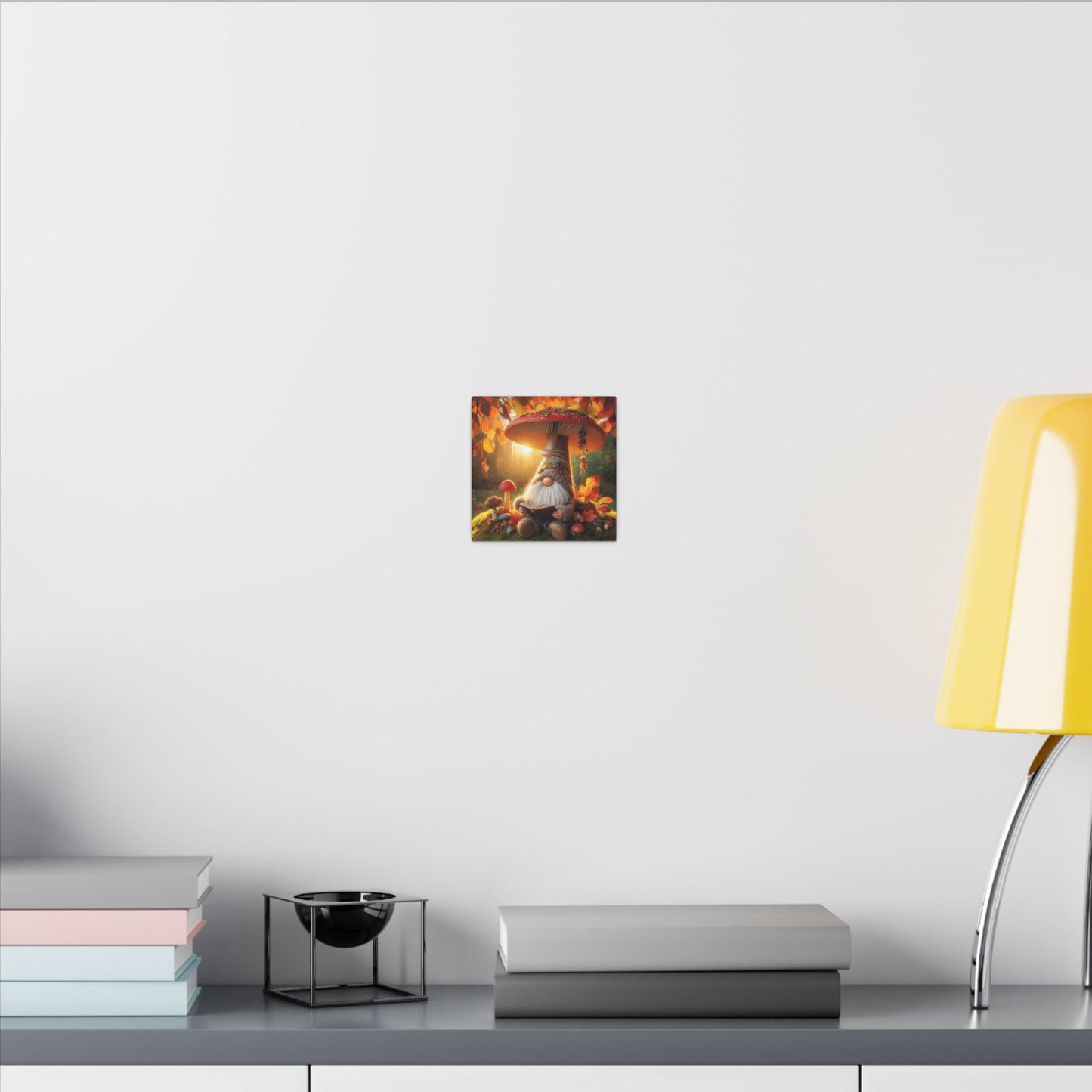 Autumn Gnome Canvas Wall Art