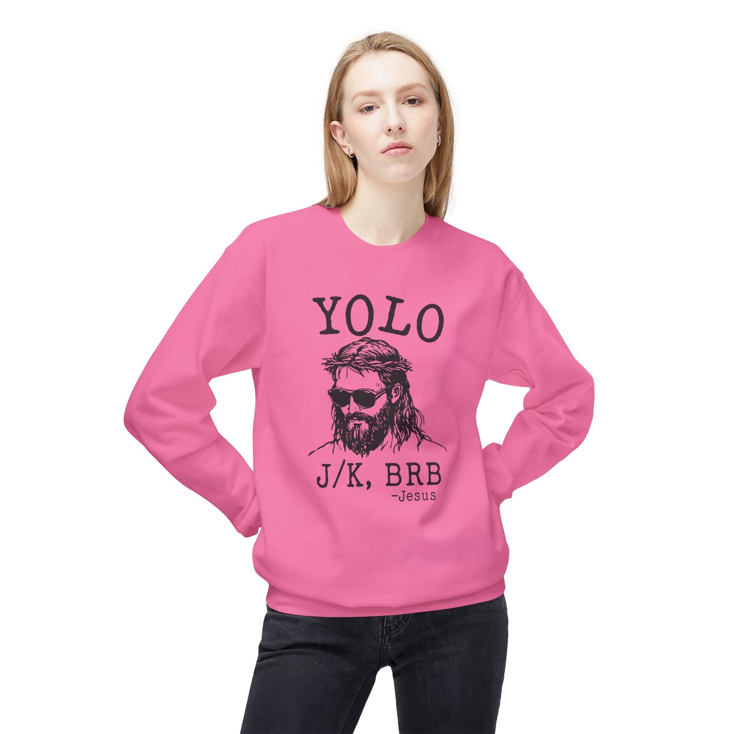BRB Jesus Soft Style Sweatshirt (Unisex)