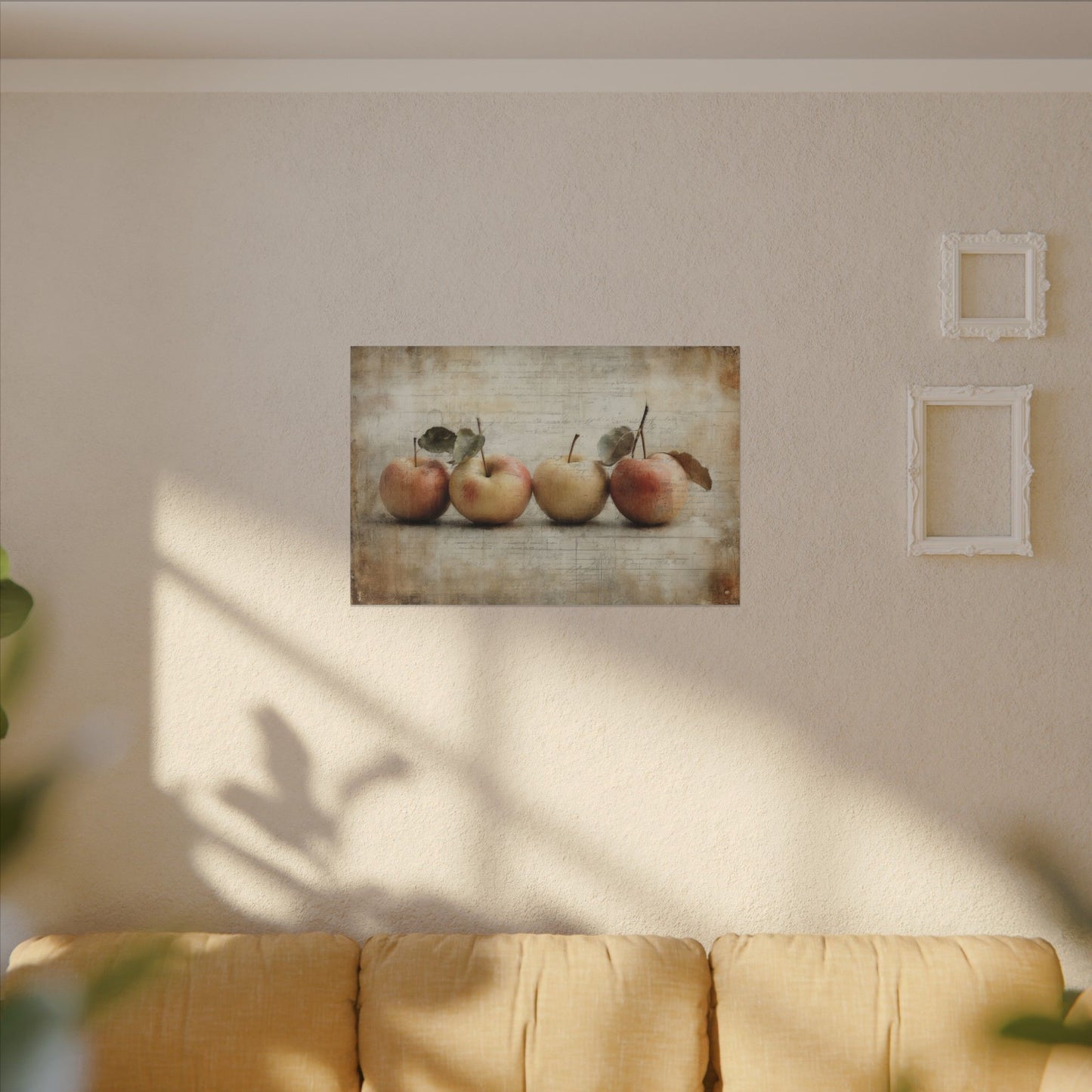 Farmhouse Apple Canvas Wall Art