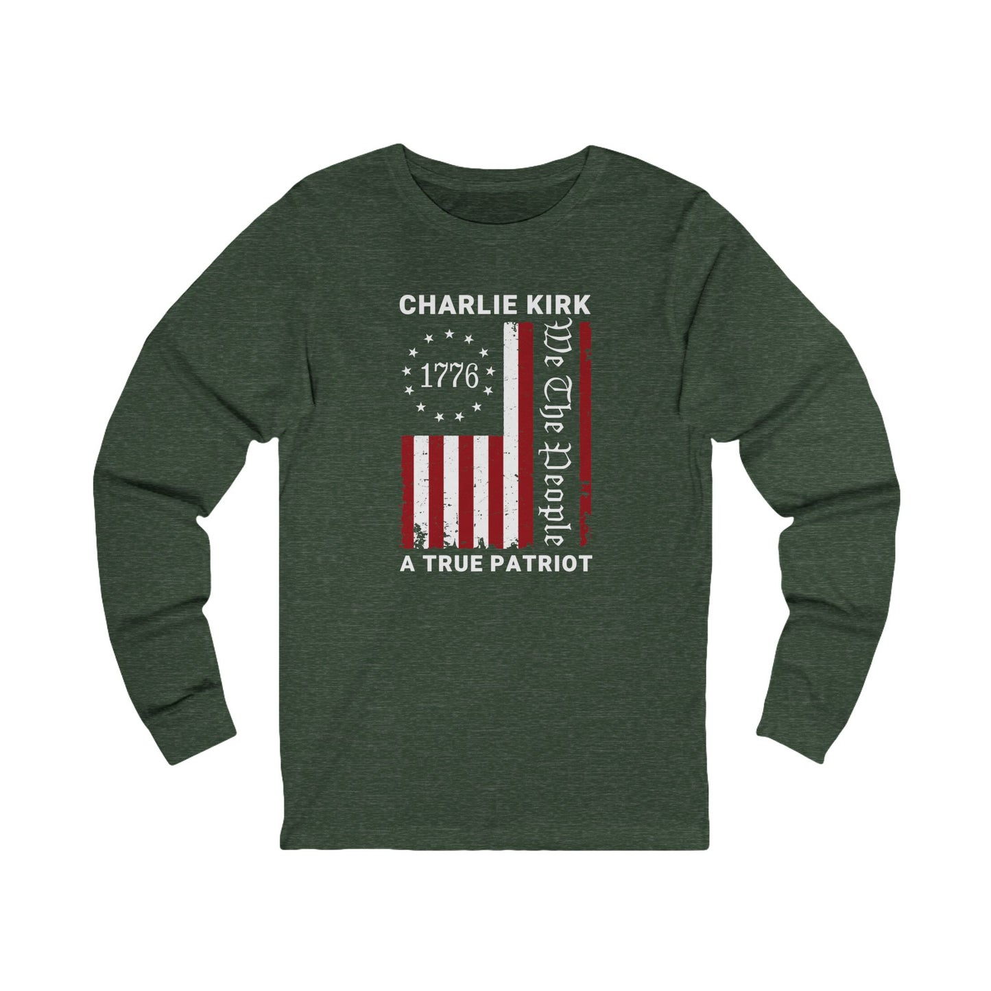 Charlie Kirk Long Sleeve Tee