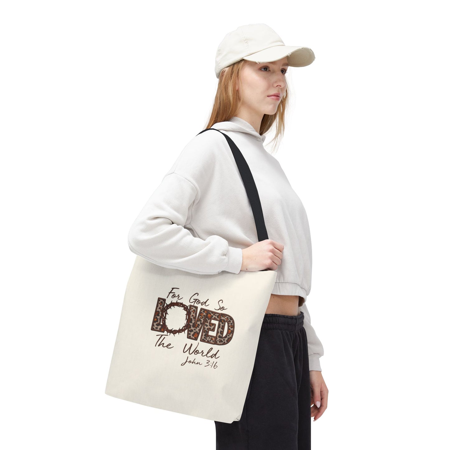 For God So Loved Tote Bag