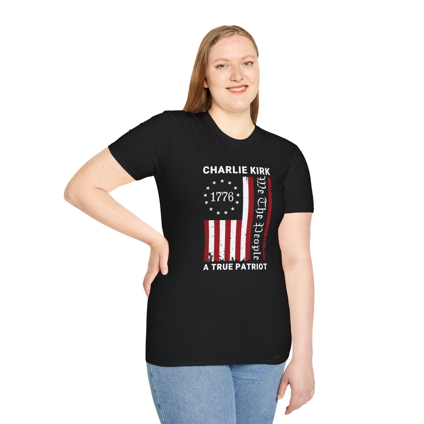 Charlie Kirk Unisex Softstyle T-Shirt