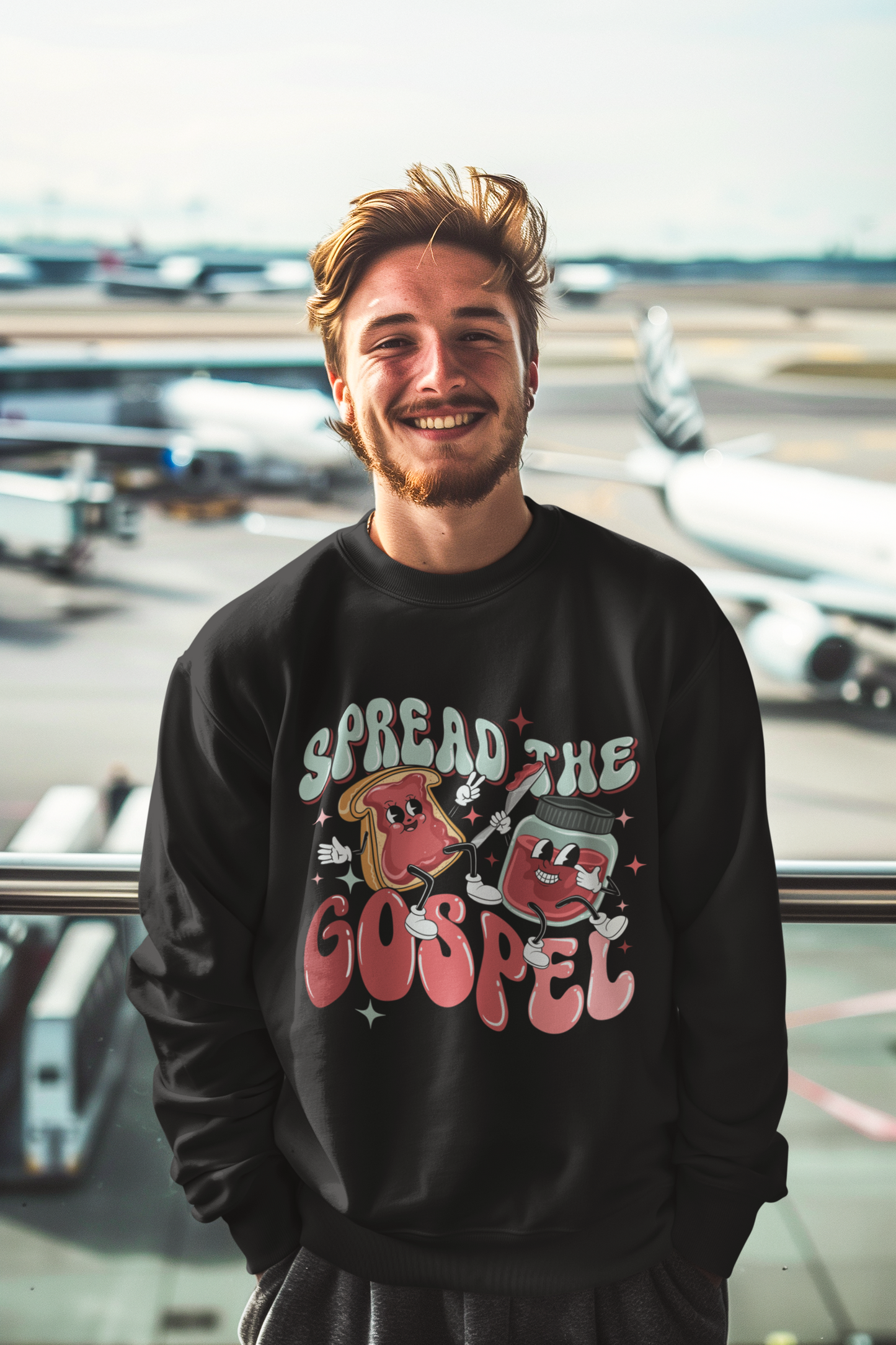 Spread the Gospel Soft Style Sweatshirt (Unisex) Dk