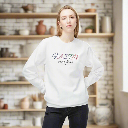 Faith Over Fear Softstyle Sweatshirt