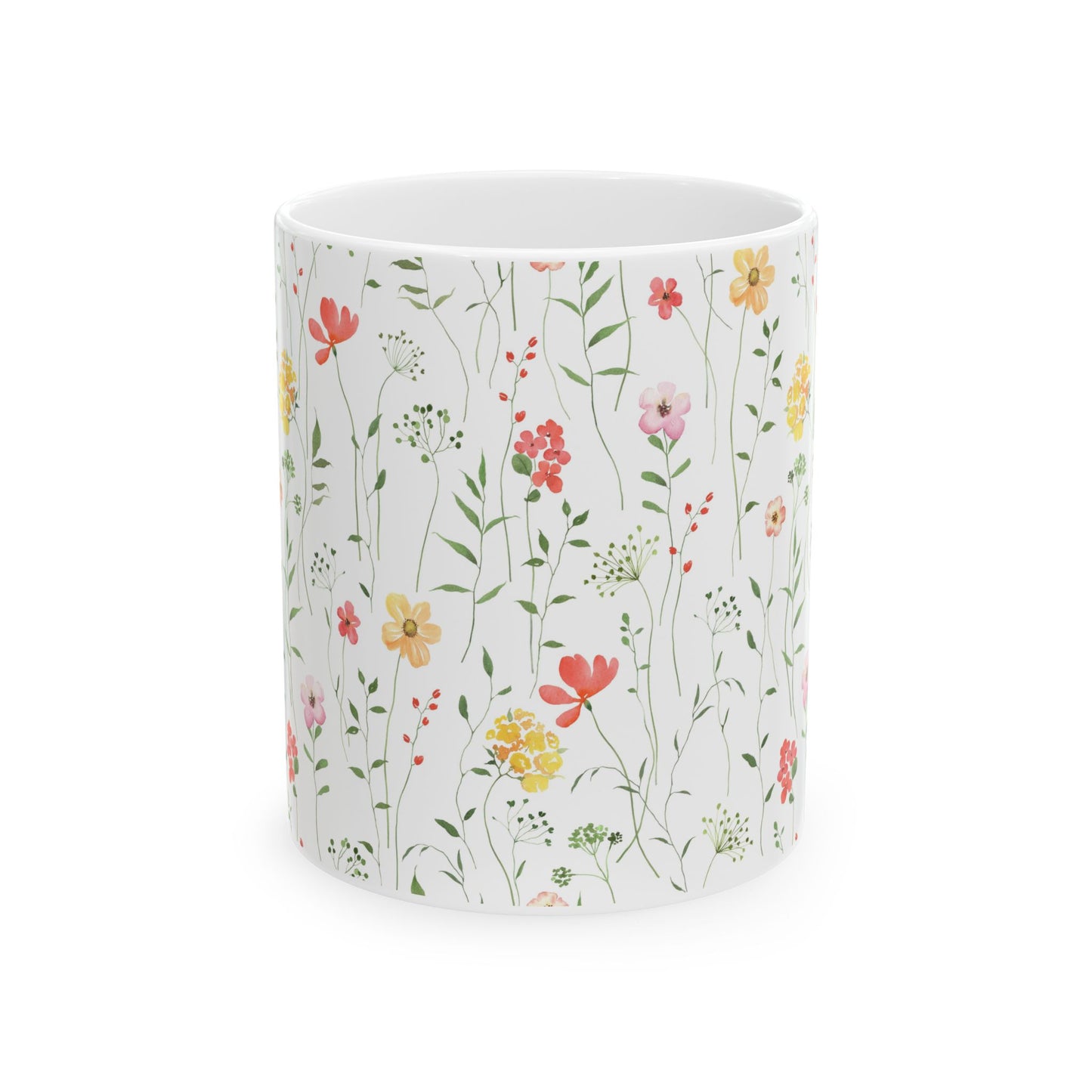 Floral Mug (11oz)