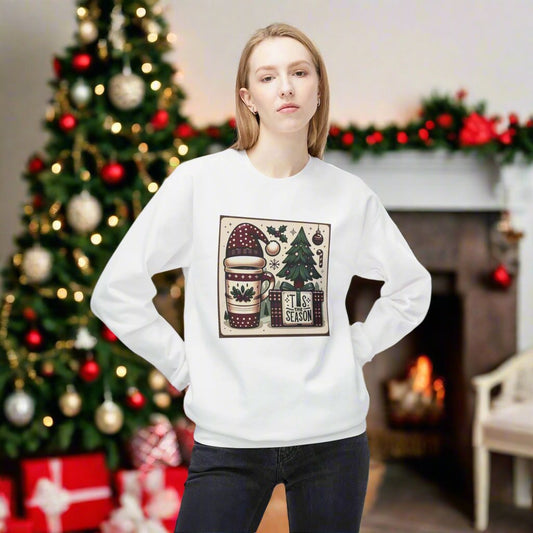 Tis the Season Christmas Softstyle Fleece Sweatshirt