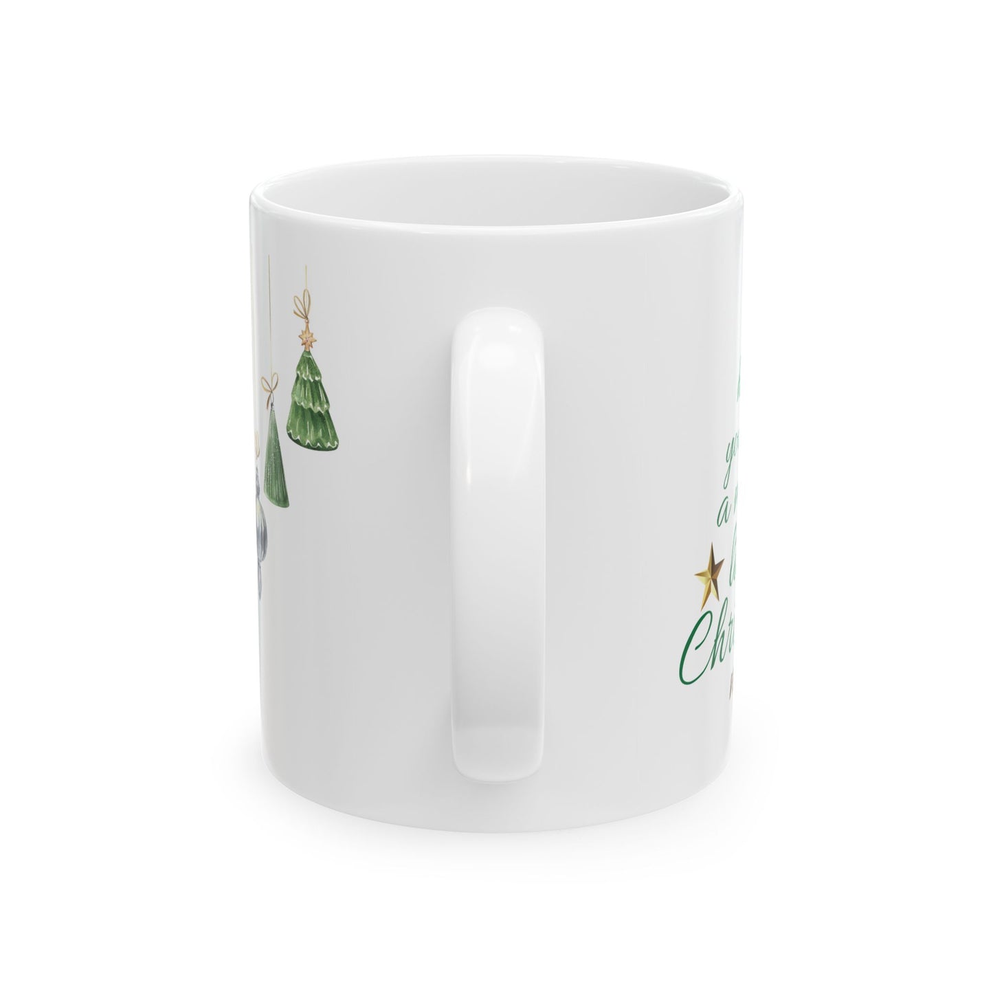 Merry Little Christmas Tree 11oz Coffee Mug