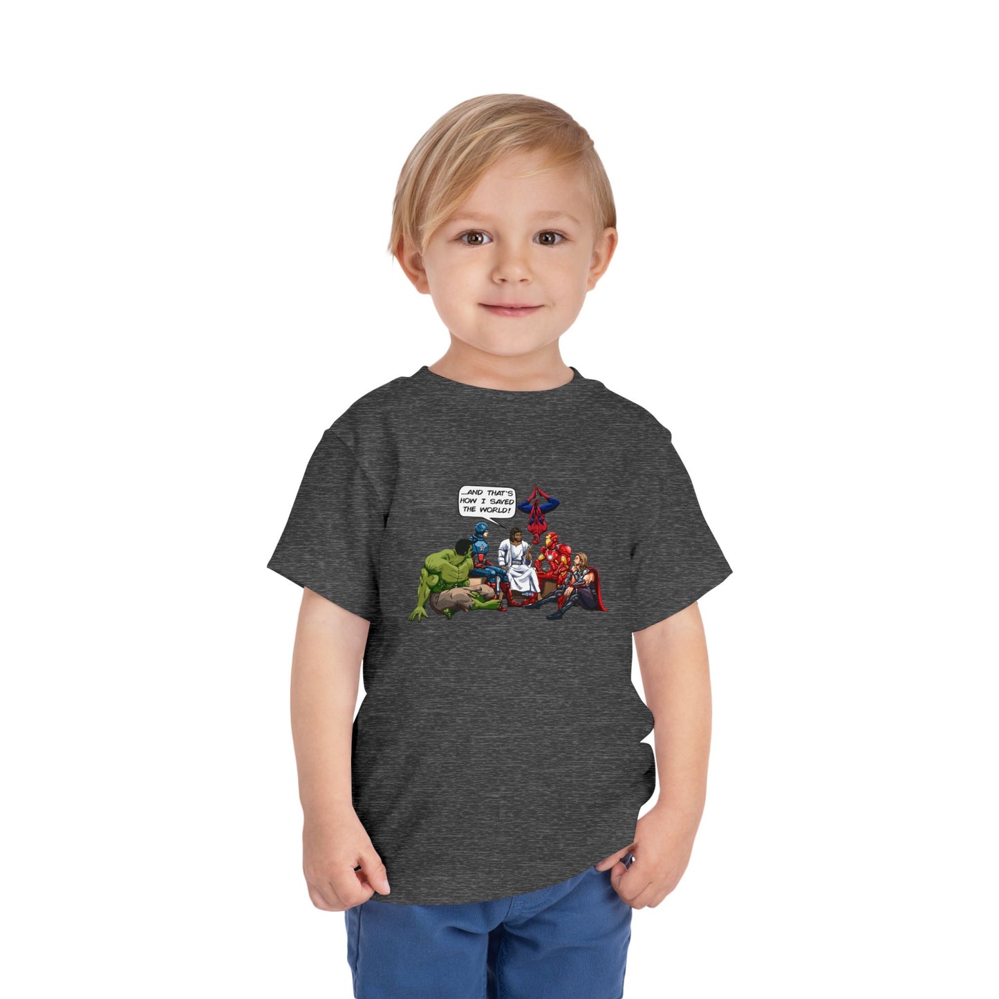 Jesus Saved the World Toddler T-Shirt