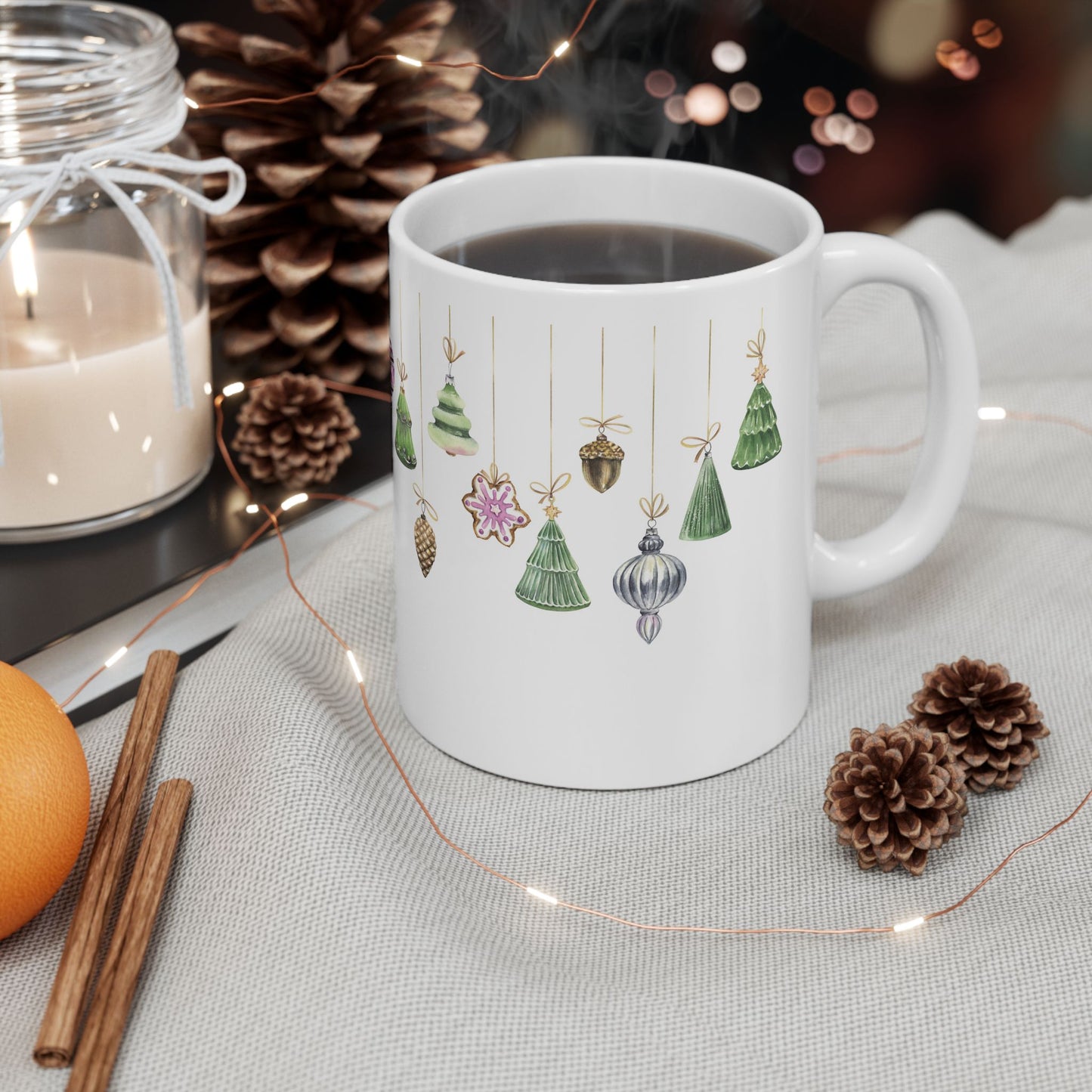 Merry Little Christmas Tree 11oz Coffee Mug