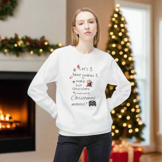 Cookies-Cocoa-Movies Softstyle Sweatshirt