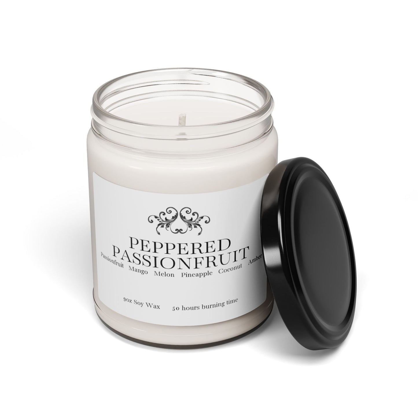 Peppered Passionfruit 9oz Soy Wax Candle