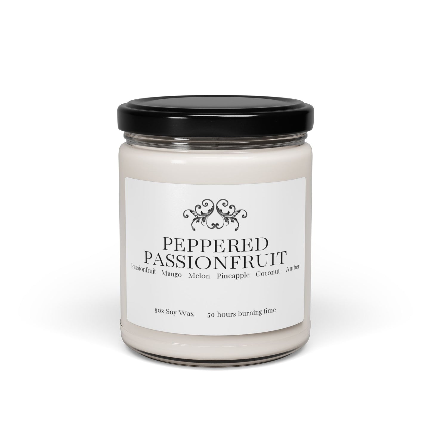 Peppered Passionfruit 9oz Soy Wax Candle