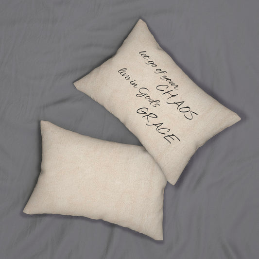 Chaos & Grace Lumbar Pillow