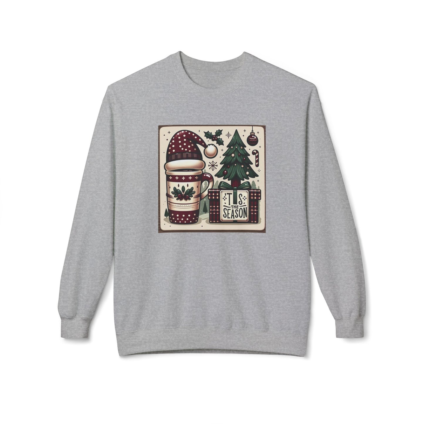 Tis the Season Christmas Softstyle Fleece Sweatshirt