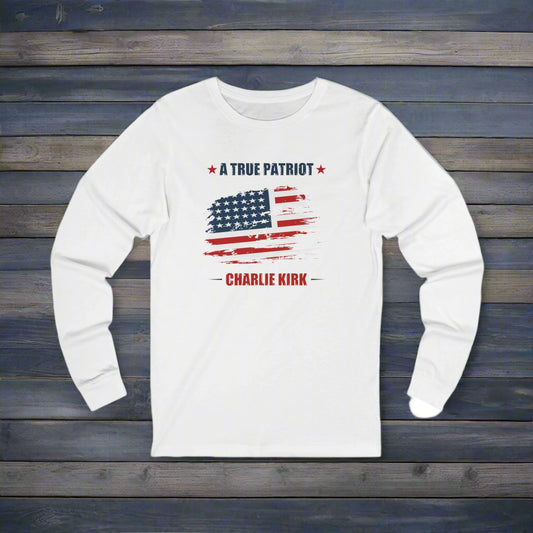 True Patriot Charlie Kirk Long Sleeve Tee