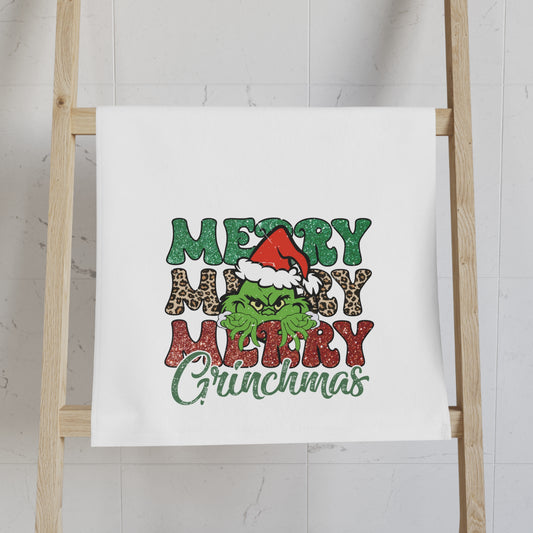 Merry Grinchmas Hand Towel