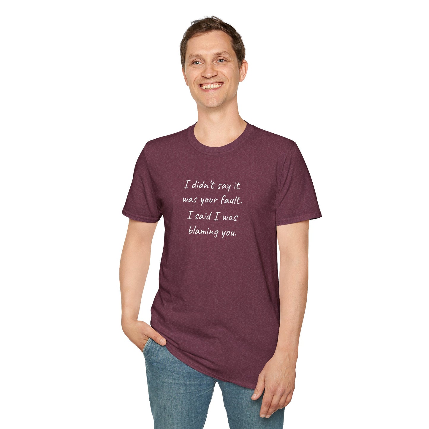 Blaming You Softstyle T-Shirt