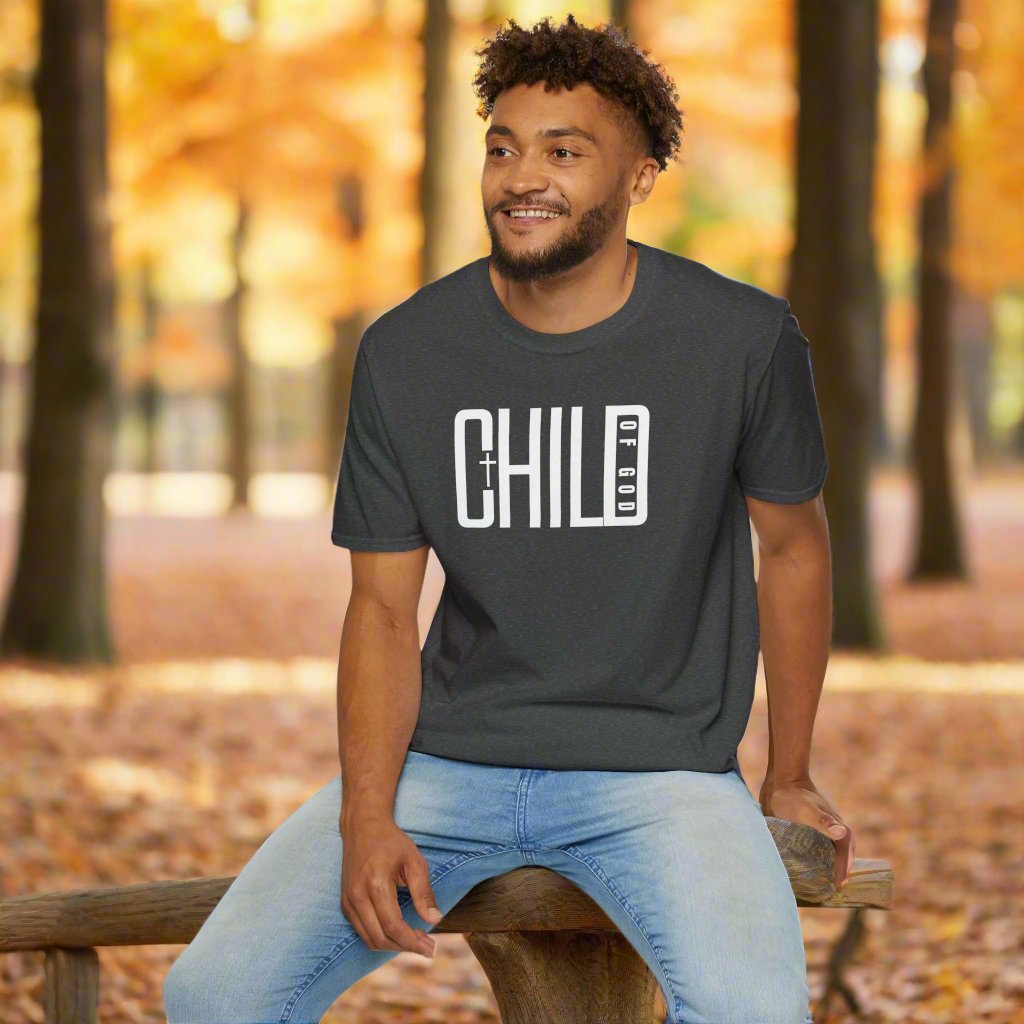 Child of God Softstyle T-Shirt-Dark