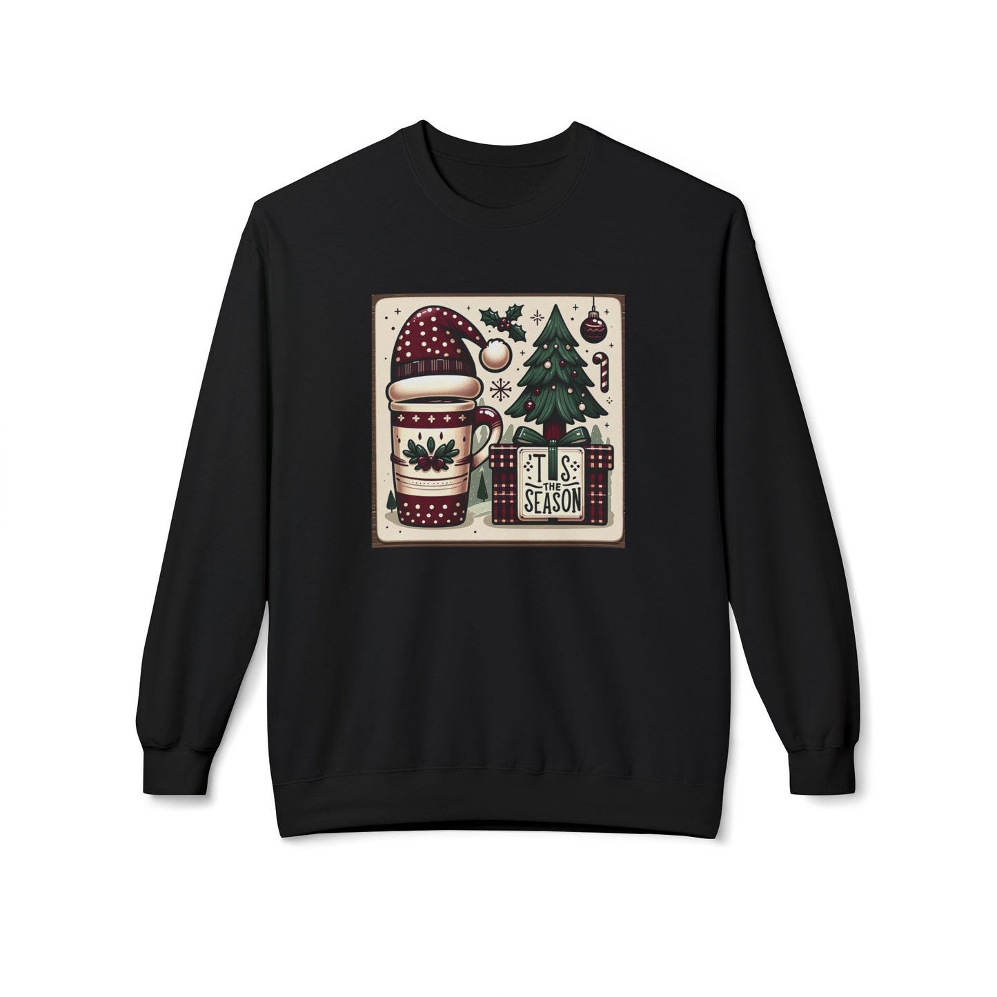 Tis the Season Christmas Softstyle Fleece Sweatshirt