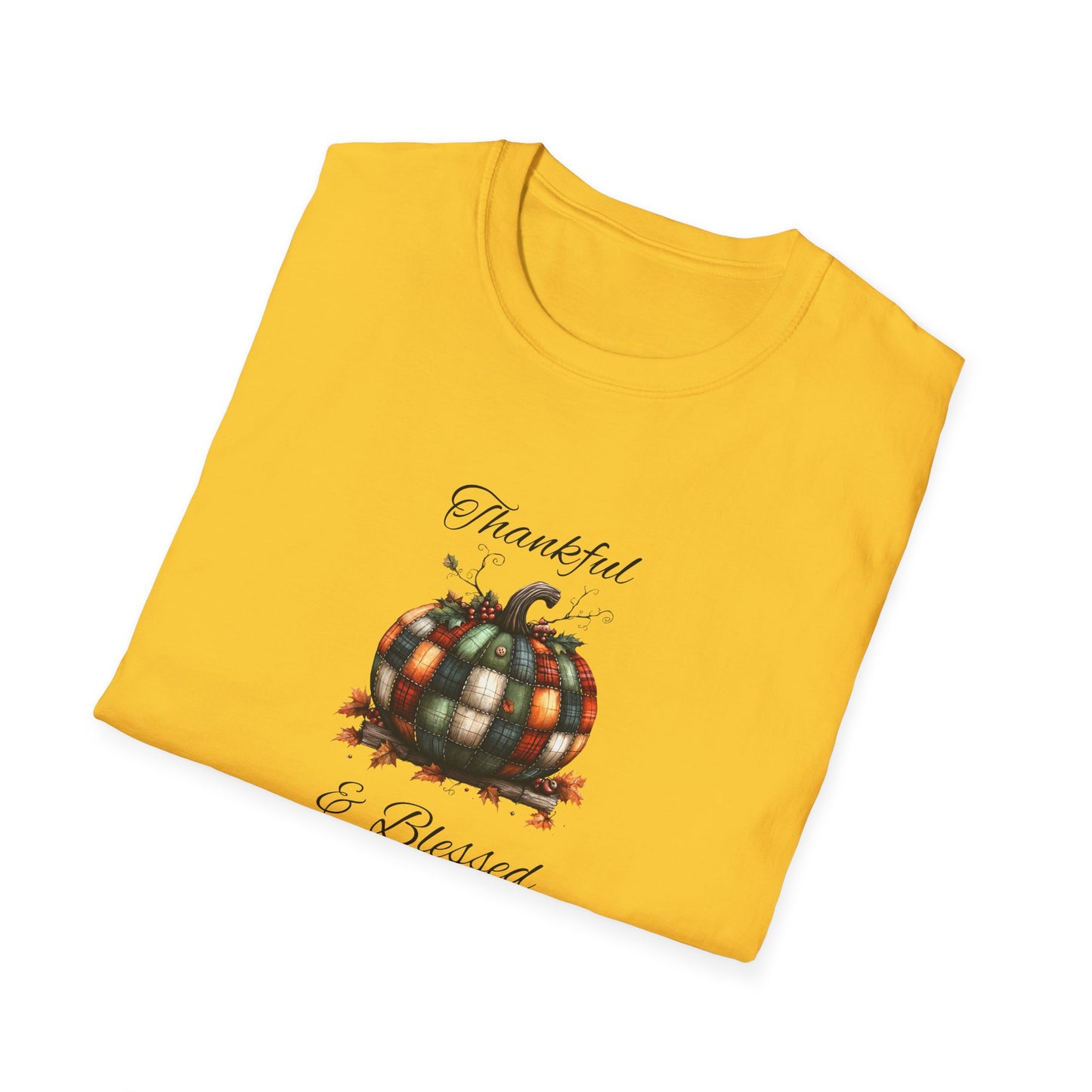 Thankful & Blessed Softstyle T-Shirt