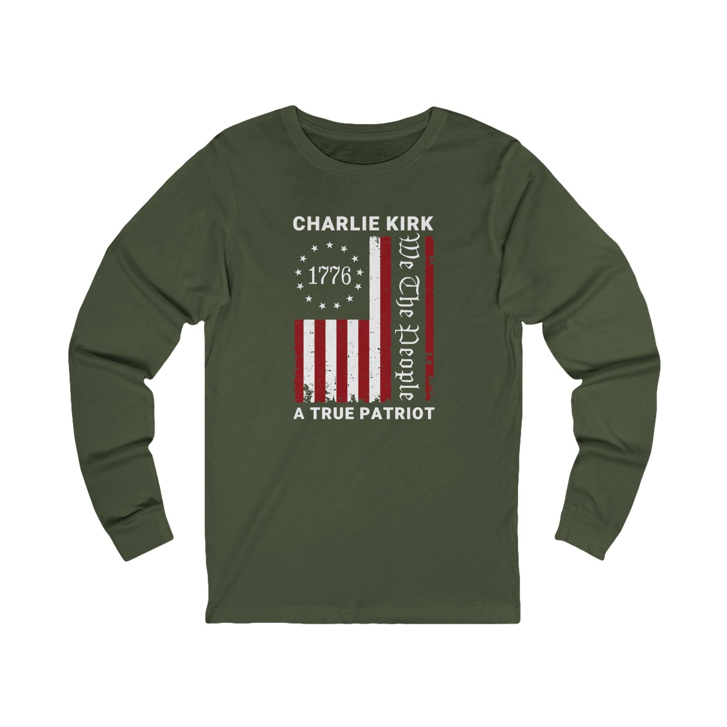 Charlie Kirk Long Sleeve Tee