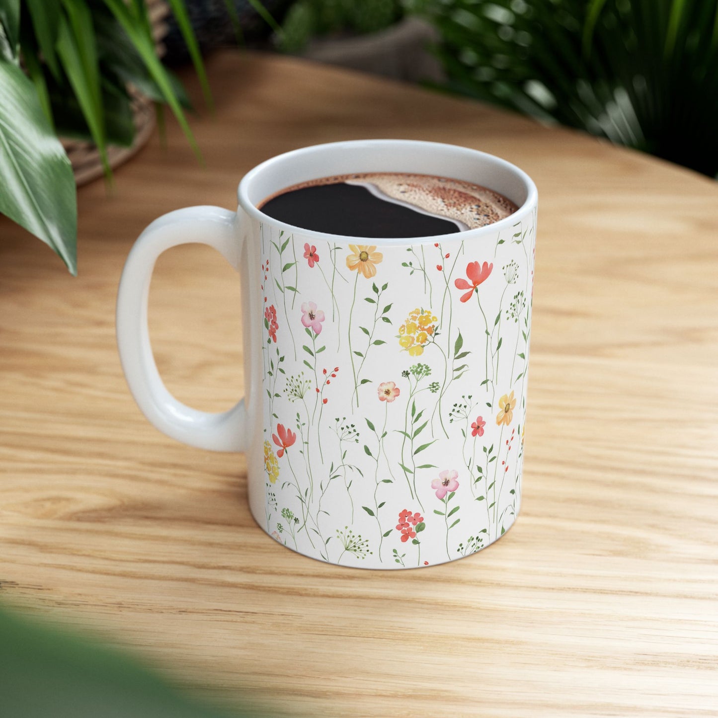 Floral Mug (11oz)