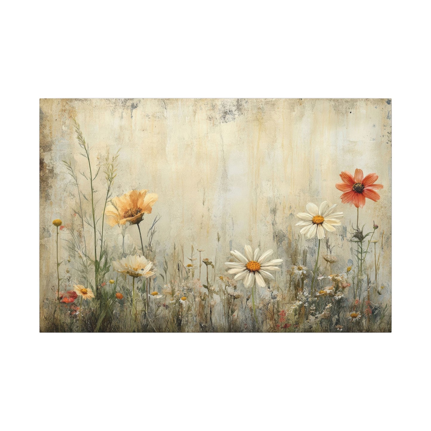 Wildflower Field Canvas Wall Art