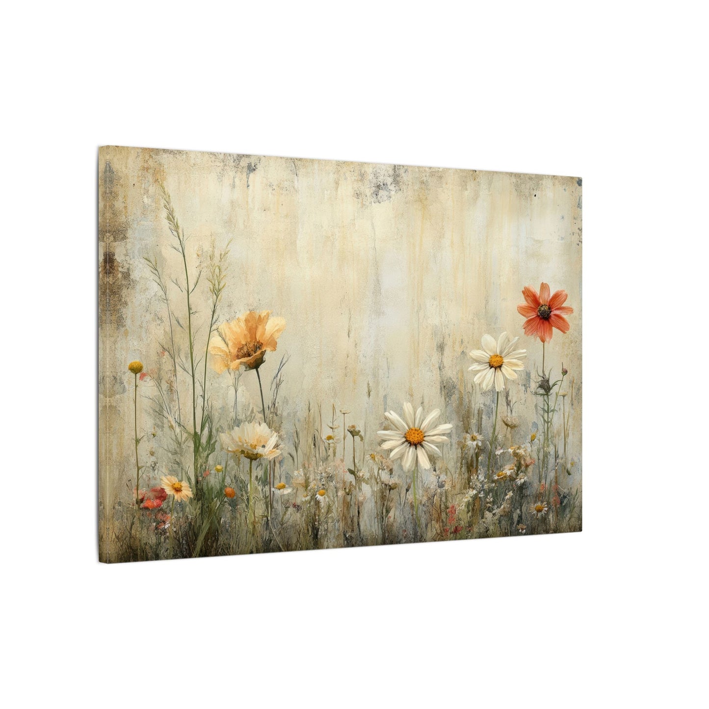 Wildflower Field Canvas Wall Art