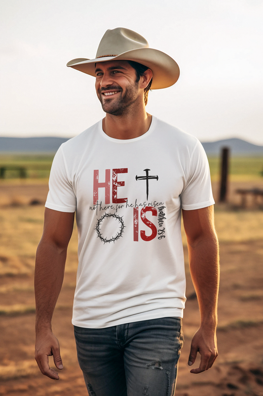 He Isn't There Softstyle T-Shirt (Unisex)