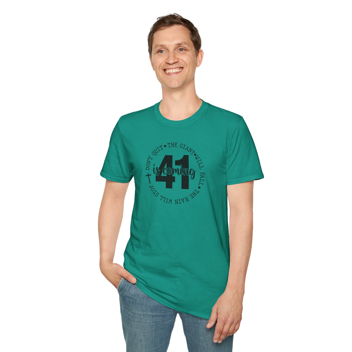 41 Is Coming Softstyle T-Shirt