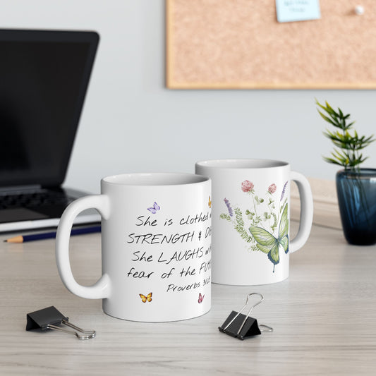 Proverbs 31:25 11oz Mug