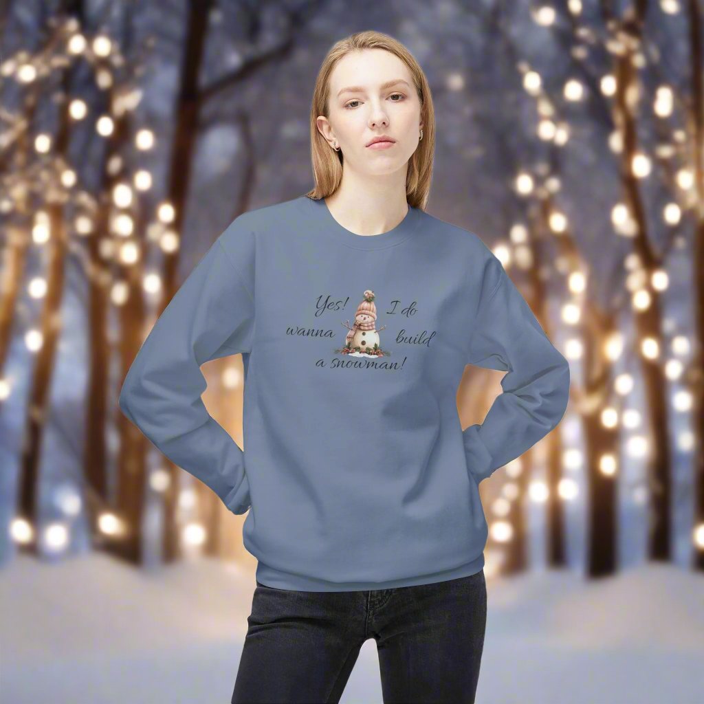 Build a Snowman Softstyle Sweatshirt