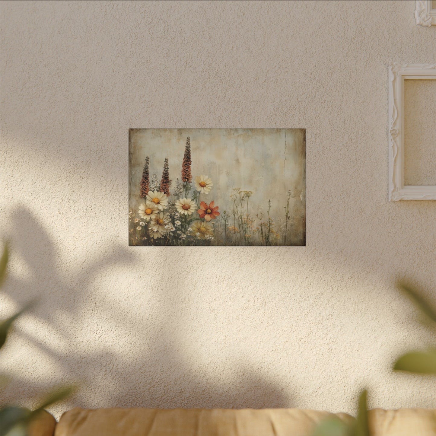 Wildflower Cluster Canvas Wall Art