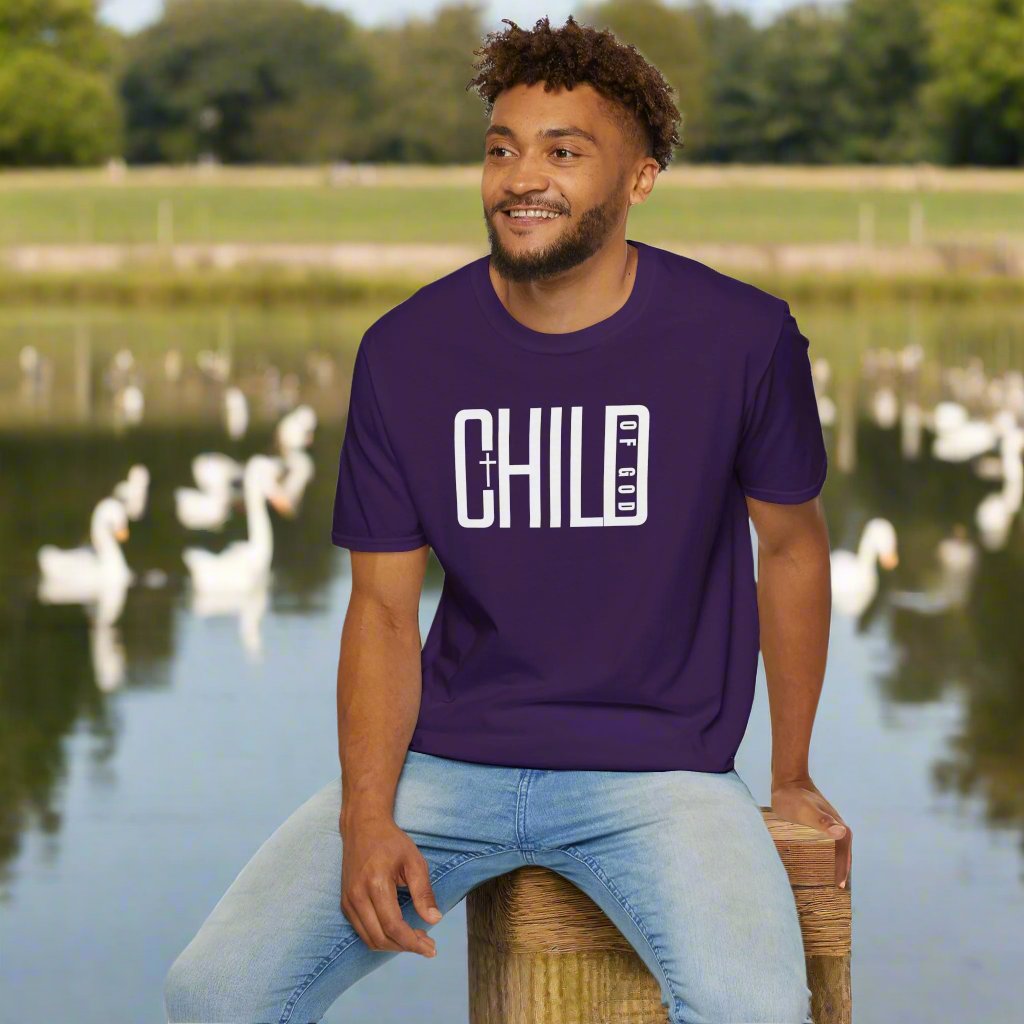 Child of God Softstyle T-Shirt-Dark