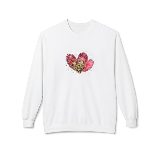 Triple Hearts Softstyle Sweatshirt