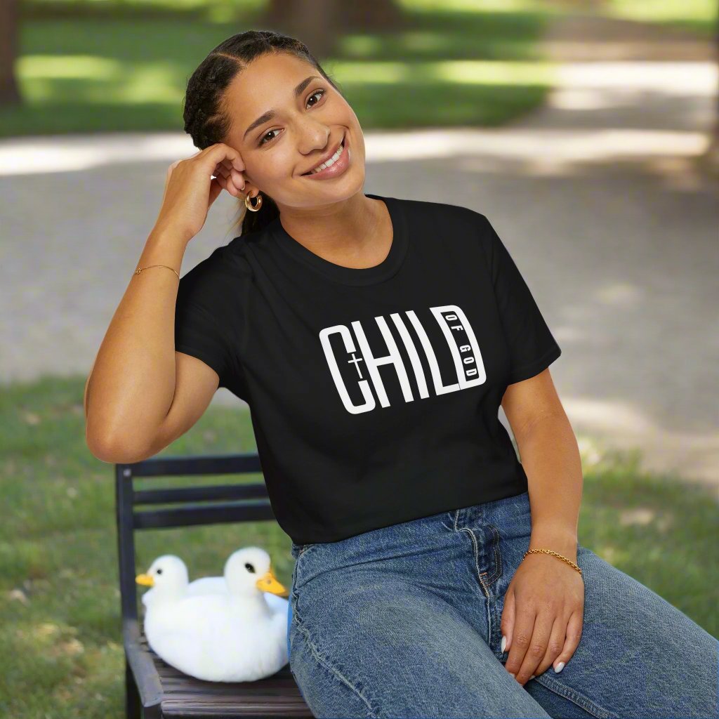 Child of God Softstyle T-Shirt-Dark