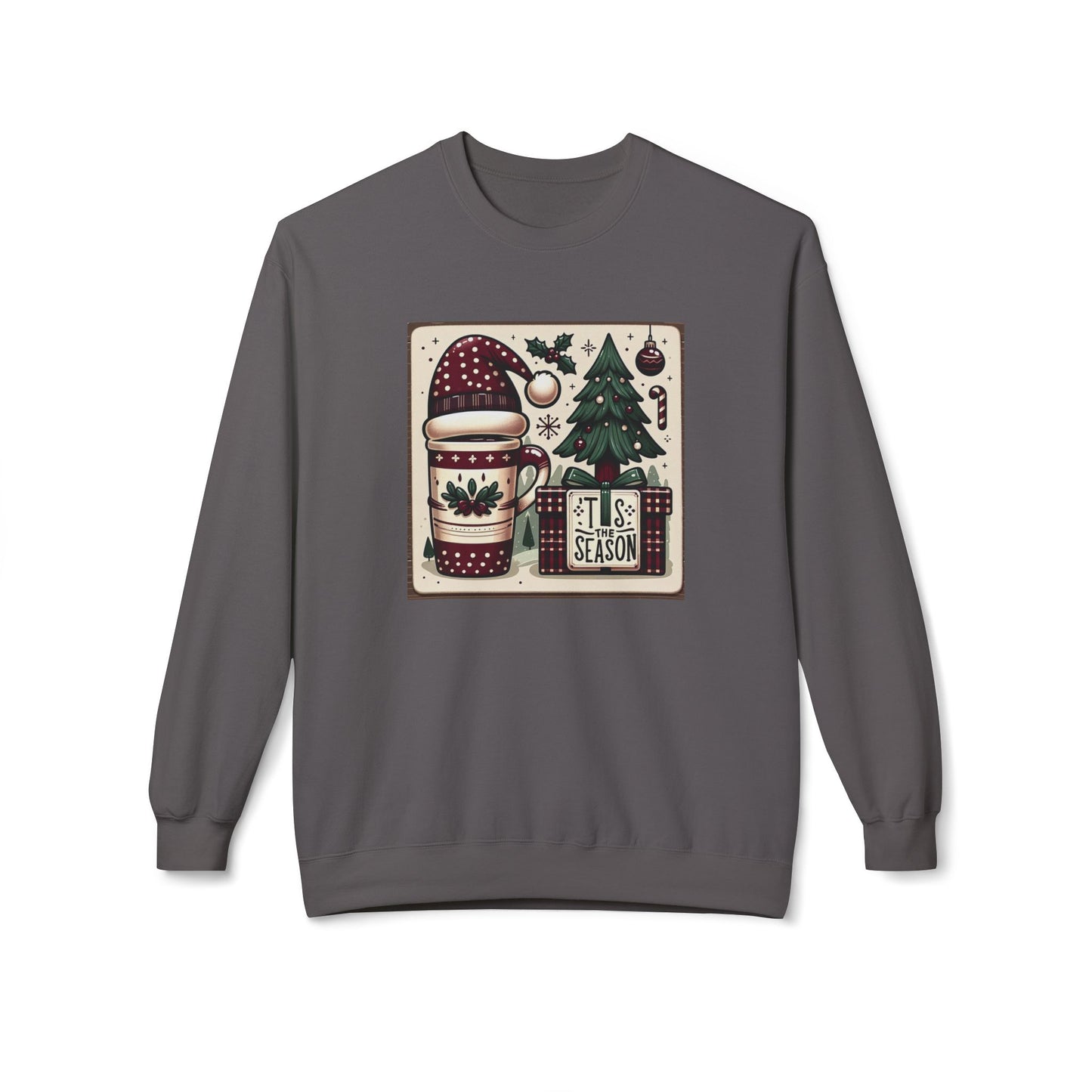 Tis the Season Christmas Softstyle Fleece Sweatshirt