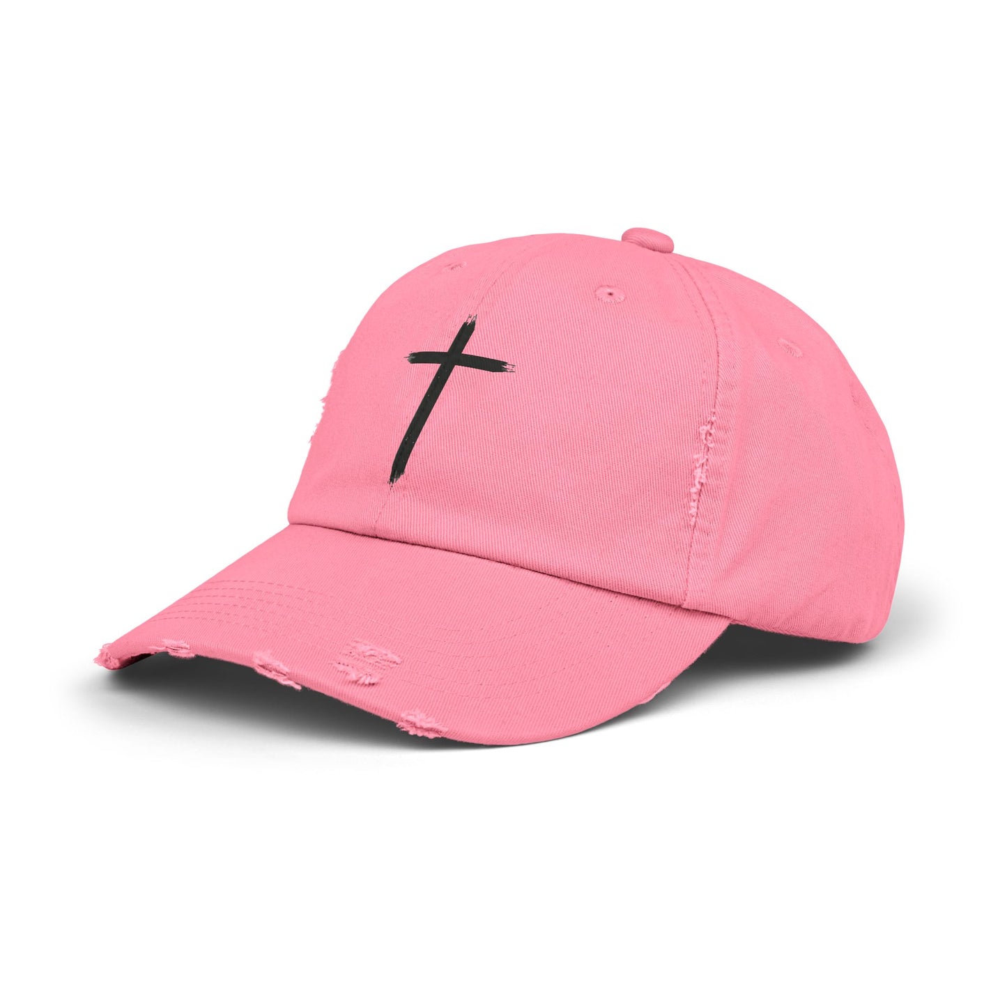 Brush Mark Cross Distressed Cap-Unisex